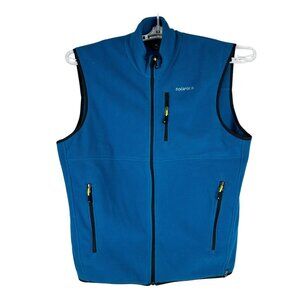 Solaris Men's Fleece Vest Size XL Blue 100% Polyester